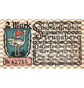 Strausberg Set 6 Notgelds